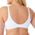 thumbnail image 3 of Women's Curvation 5304570 Back Smoother Underwire Bra (White 42DD), 3 of 3