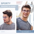 thumbnail image 2 of Gafas de lectura EASY READ Sporty Style 2 pares para hombre 2.25, 2 of 6