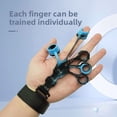 thumbnail image 3 of Finger Stretcher Trainer 2 Pack, Adjustable Silicone Finger Exerciser for Hand Strength, Forearm Wrist Flexibility, Physical Therapy Aid, 3 of 8