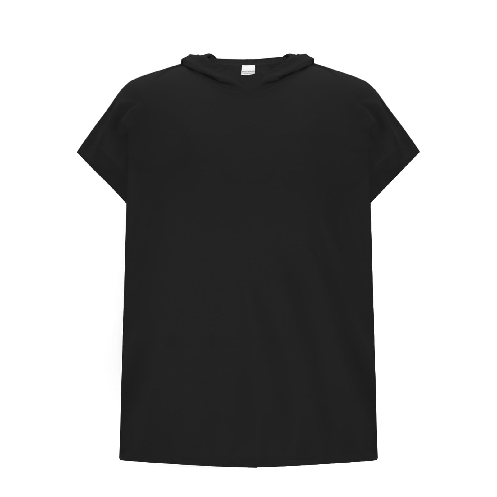 ameIAEA Men's Sleeveless Hoodies Summer Workout Casual Shirts Solid Color Beach Pullover Tops