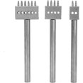 thumbnail image 1 of 5mm Pitch Leather Hole Punch Tools Set for Wallet Belt and DIY Leather Craft, 1 of 5