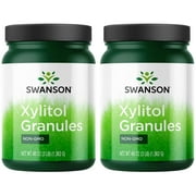 Swanson Xylitol Granules - Non-Gmo 48 oz Granules 2 Pack