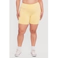 thumbnail image 3 of Women's Plus Size Trendy High Waisted Biker Shorts, 3 of 4