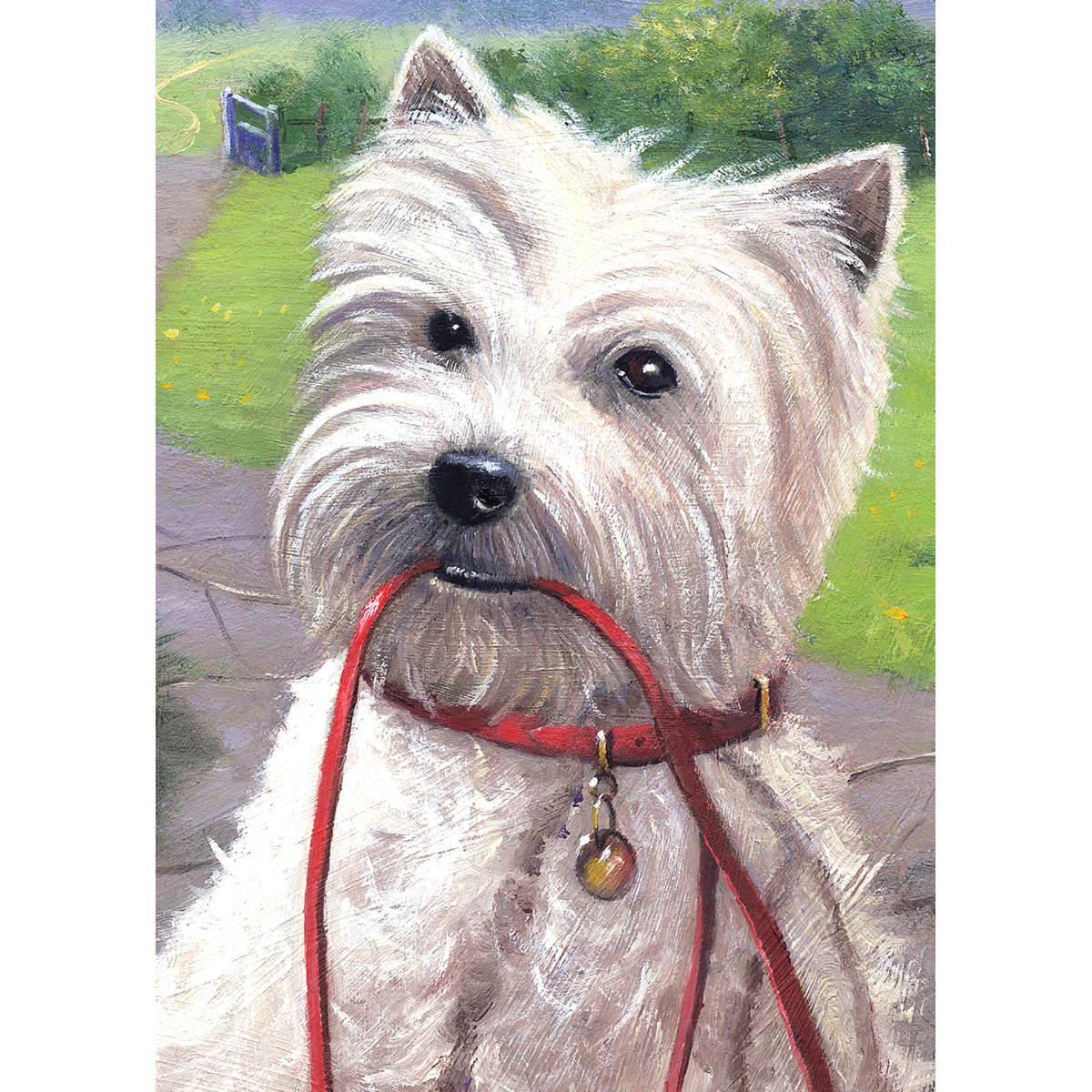 Mini Paint By Number Kit 5"X7"Westie