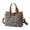 Grey, variant on HGIEYS Women's Small Canvas Tote Purses Casual Multi-pocket Shoulder Crossbody Bag Everyday Handbags