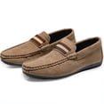 thumbnail image 1 of Mocasines Formales De Gamuza Zapatos De Vestir Elegante, 1 of 7