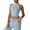 #0165-Blue, variant on Pounoo Workout Tank Tops for Women Sleeveless High Neck Contrast Trim Cropped Yoga Training Casual Outings Tops Camis Blouses Gift