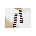 thumbnail image 4 of INSPIRE CHIC Women's 1 Pair Knitted Gloves Winter with Thumb Hole Y2K Cute for Christmas Pink-Black, 4 of 6