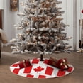 thumbnail image 4 of Haiem Canada Pattern Christmas Tree Skirt Merry Christmas Party Christmas Tree Decoration,New Year Decorations-30", 4 of 6