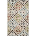 thumbnail image 2 of SAFAVIEH Sagamore Jenessa Geometric Medallion Area Rug, Light Grey/Terracotta, 3' x 5', 2 of 6