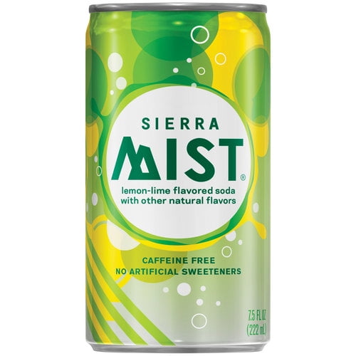 Sierra Mist Caffeine-free Lemon-lime Soda 75 Fl Oz 8 Count - Walmartcom