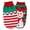 1pc Snowman+1pc Furball, variant on New Year Dog Sweaters, Red Snowman Sweaters Xmas Puppy Paws Sweater, Pet Clothes for Small Dog and Cat