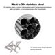 thumbnail image 4 of Tornillo Irfora Tornillo hexagonal exterior de acero inoxidable DIN933 304 Irfora Tornillo, 4 of 7
