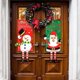 thumbnail image 4 of 2 Pcs Merry Christmas Banner Outdoor Restaurant Wall Decoration, 4 of 5