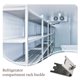 thumbnail image 4 of Moyic Clip Universal para congelador doméstico, 12 piezas, Clips de soporte para estante extraíbles para refrigerador, accesorios de Organizadores de utensilios de cocina, 4 of 6