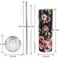 thumbnail image 2 of 70th Birthday Gifts For Her, Women - 1955 Birthday Gifts For Women - 70th Birthday Decorations For Female - Turning 70 Gifts For Woman - Seventy Years Old Gifts For Lady - 70 Fabulous Tumbler 40 OZ, 2 of 6