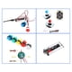 thumbnail image 2 of Controlador USB CUTICAT 2 Jugadores Joystick Arcade Rojo Azul, 2 of 8