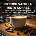 thumbnail image 3 of Maud's French Vanilla Instant Coffee, 26 ct, 100% Arabica Coffee, Medium Roast, Instant Hot or Iced Coffee - Just add water, 3 of 6