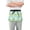 Cute Cat in Pineapple, variant on Cute Fox Server Apron with 3 Pockets Waterproof Waitress Waist Short Apron for Man Woman 12 Inches