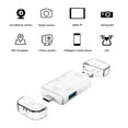 thumbnail image 5 of fankhu 6 IN 1 USB/Micro USB/Type C To SD TF Card Reader USB 3.0 OTG Adapter (White), 5 of 6