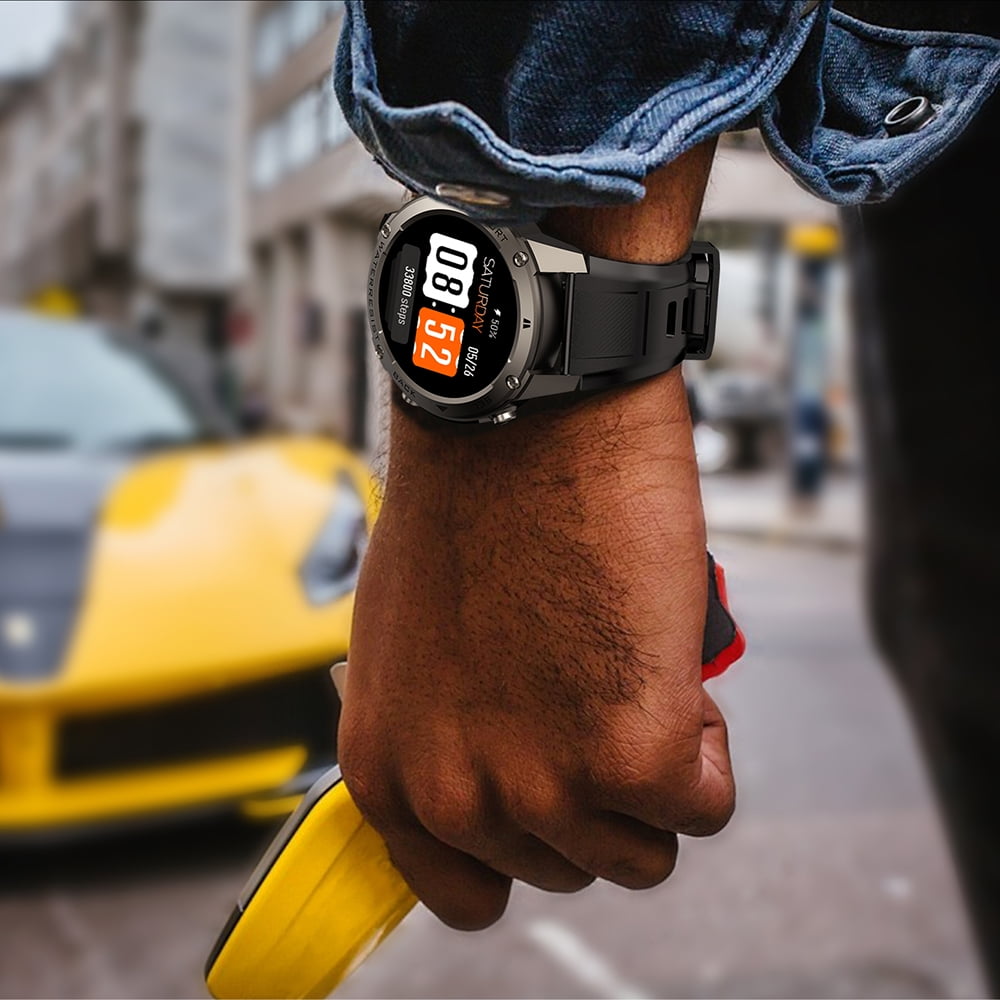 Montre Connectée GPS Joautrial Homme - Écran AMOLED 1,6", 170+ Modes Sport, étanche 5ATM, Batterie Longue Durée - 2