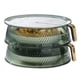thumbnail image 2 of Funda térmica apilable para almacenamiento, transparente, verde, con aislamiento para alimentos Funda aislante para alimentos apilable Funda aislante para alimentos creada magistralmente, 2 of 12