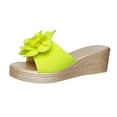 thumbnail image 3 of Msgweeeg Shoes Sandals Women Fashionable and Casual Summer Flower Thick Soled Outdoor Sloping Heel Sandals for Jeans & Casual Outfits, 3 of 10