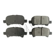 AAL Premium Ceramic Rear BRAKE PADS For 2006 2007 TOYOTA CAMRY XLE (Complete set 4 pieces)