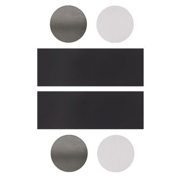 ETHZZLE Fridge Magnets Stickers Adhesive Magnetic Tapes Assorted Color For Dormitory Use 1 Set