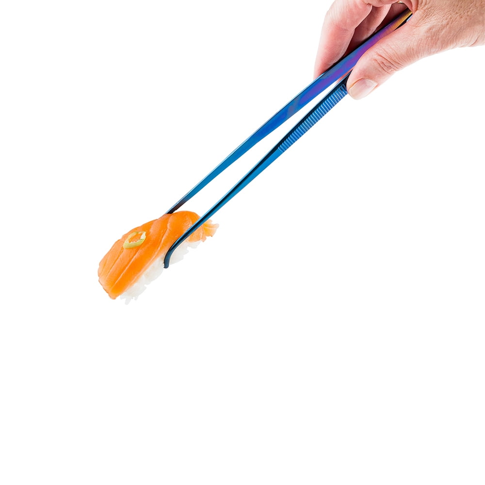 9.4" Slant Nose Tweezers, Food Tweezers, Presentation Tweezers, Food Grade Tweezers Perfect