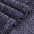 thumbnail image 5 of PiccoCasa Soft Microfiber Plush Flannel Blanket Luxury Bed Blanket Grape Purple, Cyber Pet (30"x40"), 5 of 6