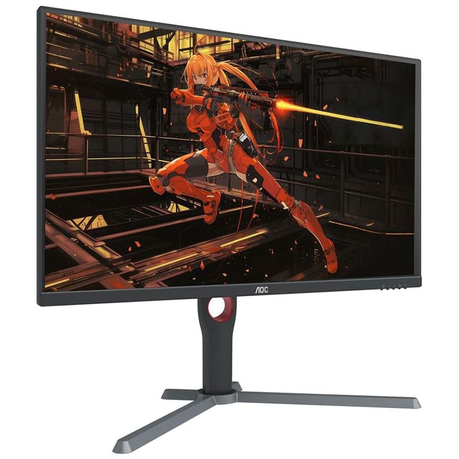 Restored AOC C27G4HX2 27" Curved Frameless Ultra-Fast Gaming Monitor, FHD 1080p, 0.3ms HDMI 200HZ Refresh Rate, Black
