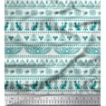 thumbnail image 1 of Soimoi Poly Georgette Fabric Cat,Pyramids & Wings Egyptian Print Fabric by Yard 42 Inch Wide, 1 of 1