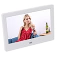 thumbnail image 1 of Digital Picture Frame 7 Inch HD Screen Photo with Remote Control for Wall Mountable Smart White, 1 of 7