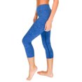 thumbnail image 3 of VF-Sport Capri Workout Tights - Nylon, Misses Size (Blue, S), 3 of 5