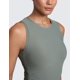 thumbnail image 4 of Musculosa CRZ YOGA Cloudweight con frunces lateral sin mangas Gris Salvia XXS, 4 of 4