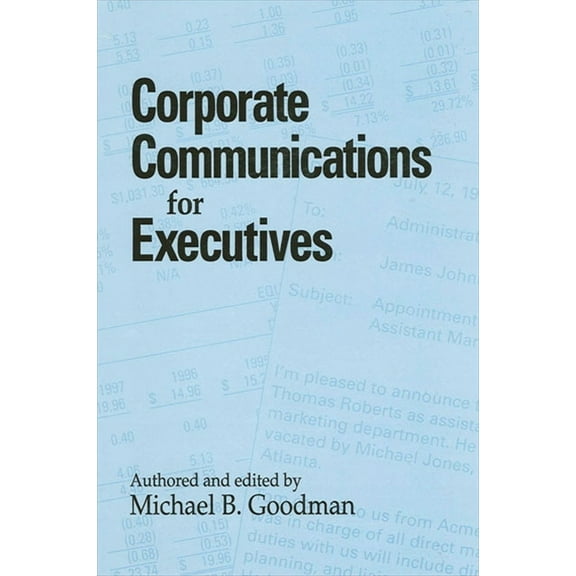 Suny Series, Human Communication Process Corporate Communications for Executives, (Paperback)