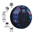 thumbnail image 4 of Yiaed Starry Sky Meditating Chimpanzees 标题-16 inch, 4 of 6