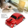 thumbnail image 4 of LED  Mouse, 2.4GHz USB Receiver, Red Sports Car Style Auto Sleep 1600 DPI Optical Sensor LED Headlamp Office Mouse for Laptop Desktop Computer, 4 of 8
