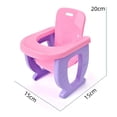thumbnail image 4 of Pet Mini Feeding Chair Dining Chair Pet Accessories Photo Props For Hamster Guinea Pig Hedgehogs (random Color), 4 of 9