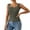 Army Green, variant on Fiaer Tank Tops for Women Scoop Neck Sleeveless Casual Solid Color Comfy Slim Fit Seamless Wide Strap Camisole Stretch Tops White XL