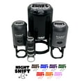 thumbnail image 1 of Night Shift Work Schedule Self-Inking Rubber Stamp Ink Stamper - Orange Ink - Small 3/4 Inch, 1 of 7