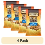 (4 pack) Snyder's of Hanover Pretzel Pieces, Peanut Butter Filled, 10 oz