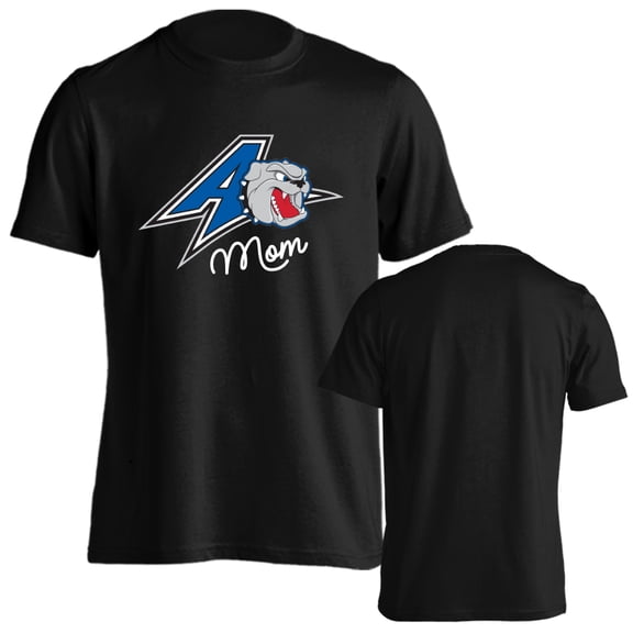 University of North Carolina Asheville Bulldogs Mom Proud Parent Short Sleeve T-Shirt