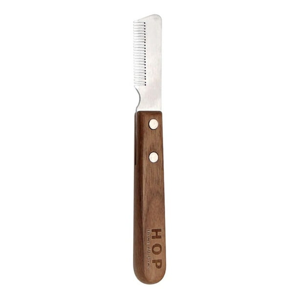 Peine Para El Cuidado Del Cabello Para Mascotas Con Mango De Madera, Herramienta Para Eliminar El Cabello Para Mascotas, Suministros De Belleza Para Perros Y Gatos seitruly PT002542-02