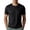 #0376-Black, variant on Qiyinn Mesh Workout Shirts for Men Dry Fit Gym Quick Dry Athletic Short Sleeve Sports T-Shirt Moisture Wicking