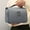 Gray#5757🌈, variant on Portable Folding Toiletry Bag Organizer | Large Capacity Makeup Storage Case | Multi-Compartment Travel Wash Bag with Handle | Durable Spill-Proof Fabric | Secure Elastic Straps for Cosmetics