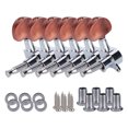 thumbnail image 3 of Eujgoov 6 uds clavijas de afinación de guitarra teclas de afinación de cuerdas de guitarra perillas cabezal de máquina para guitarra acústica y eléctrica ANGGREK Otros, 3 of 8