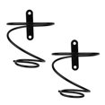 thumbnail image 2 of MOVTOTOP 2Pcs Metal Wire Wine Rack Black Iron for Home and Business Owners, 2 of 7
