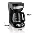 thumbnail image 2 of Cafetera Programable 12 Tazas Hamilton Beach Café Hot Y Cold (Reacondicionado), 2 of 5